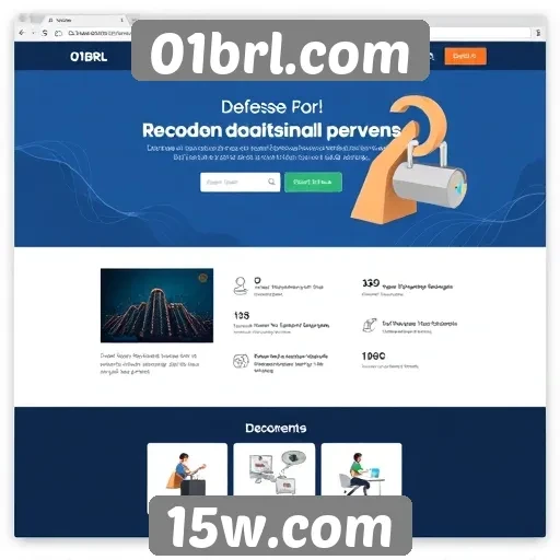Análise da interface do site 01brl.com